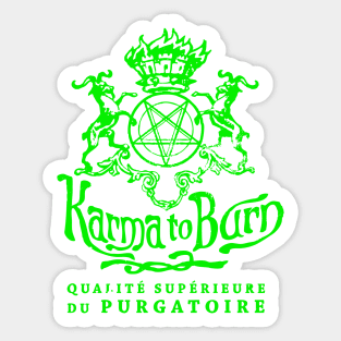 Krma To Burn - Qualité supèrieure du Purgatoire Sticker